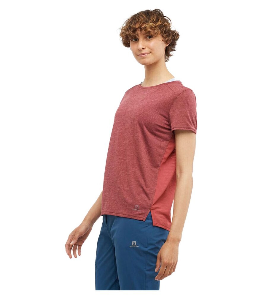 

Футболка с коротким рукавом Salomon Outline Summer, красный