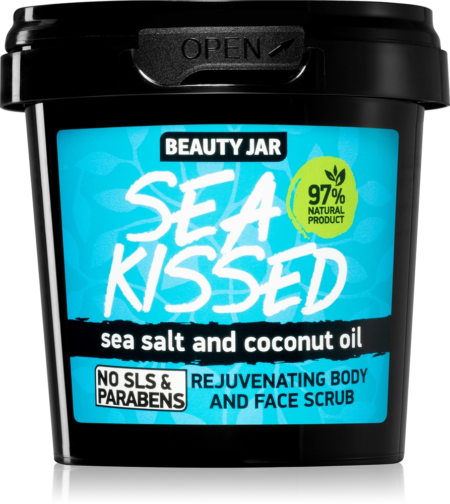 

Скраб для лица и тела «Поцелуй моря» с морской солью Beauty Jar, 200 гр