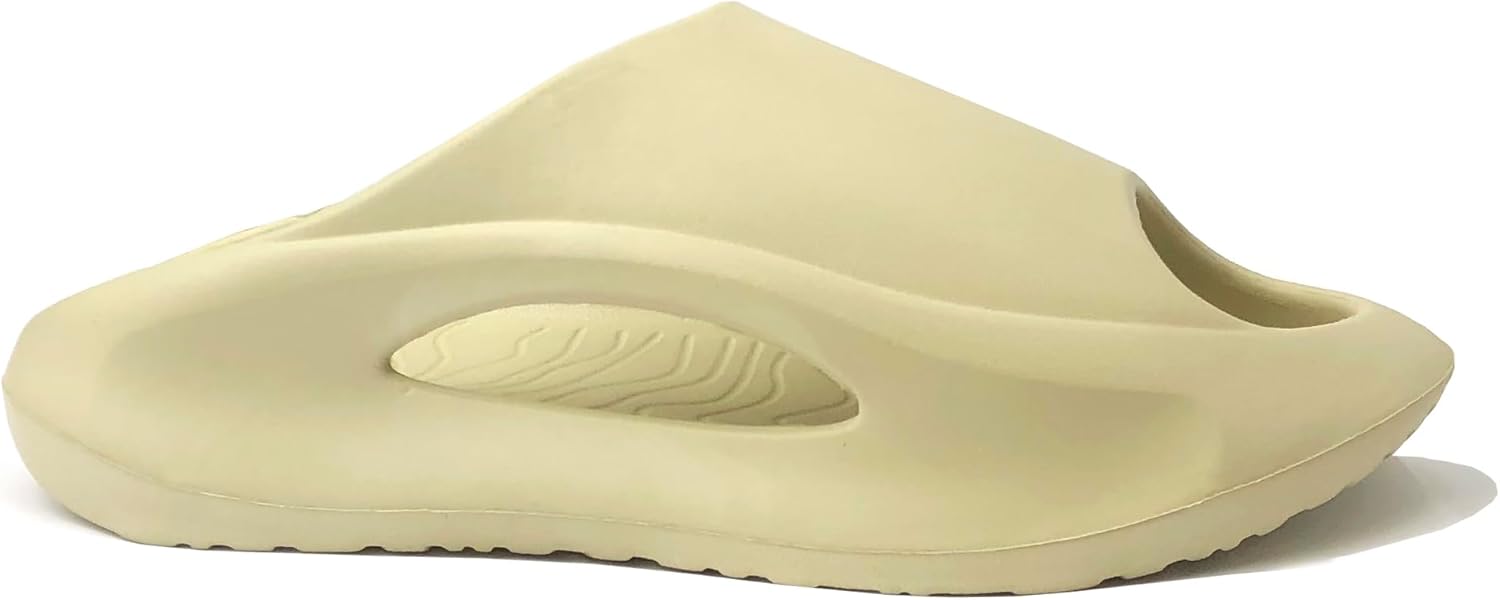 

Унисекс тапочки для взрослых Cloud Slides для мужчин и женщин, мягкие и удобные с амортизирующей толстой подошвой для ванной, душа и бассейна Redvolution, хаки