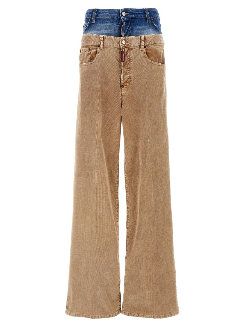 

Штаны в наборе из 2 штук Dsquared2, Neutrals