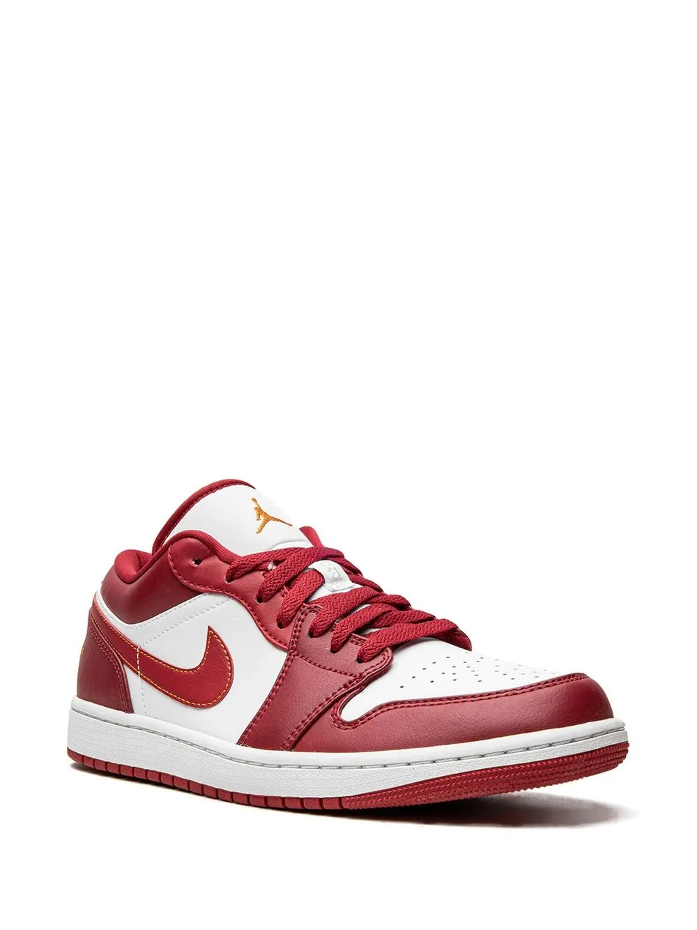 Кроссовки Air  1 Low Cardinal Red Jordan, красный — фото 2