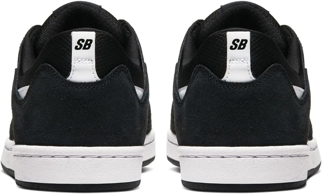 Кроссовки мужские Nike SB Alleyoop, черно-белые — фото 4