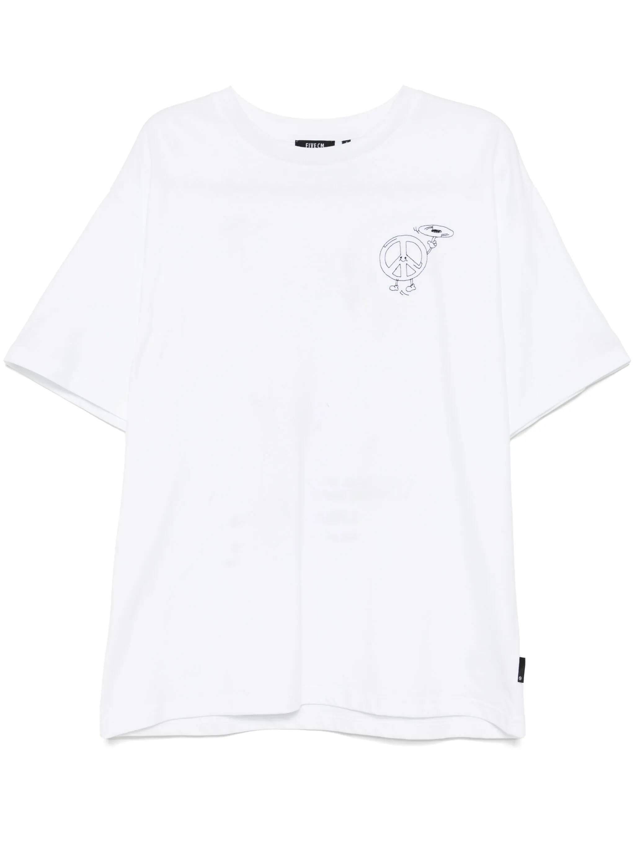 

Футболка с графичным принтом Five Cm, белый