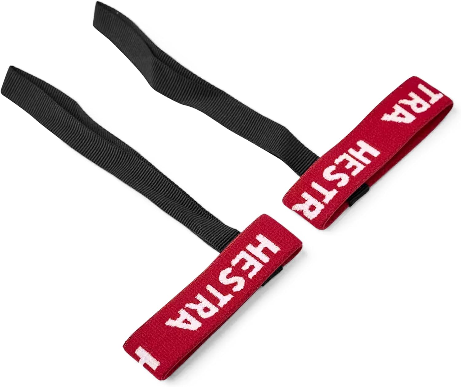 

Hestra Unisex Kids Elastic Wrist Handcuff Leashes for Skiing & Snowboarding, Adjustable Glove Strap Accessories, Fits Sizes 2-6 (70/17 mm), Red/White