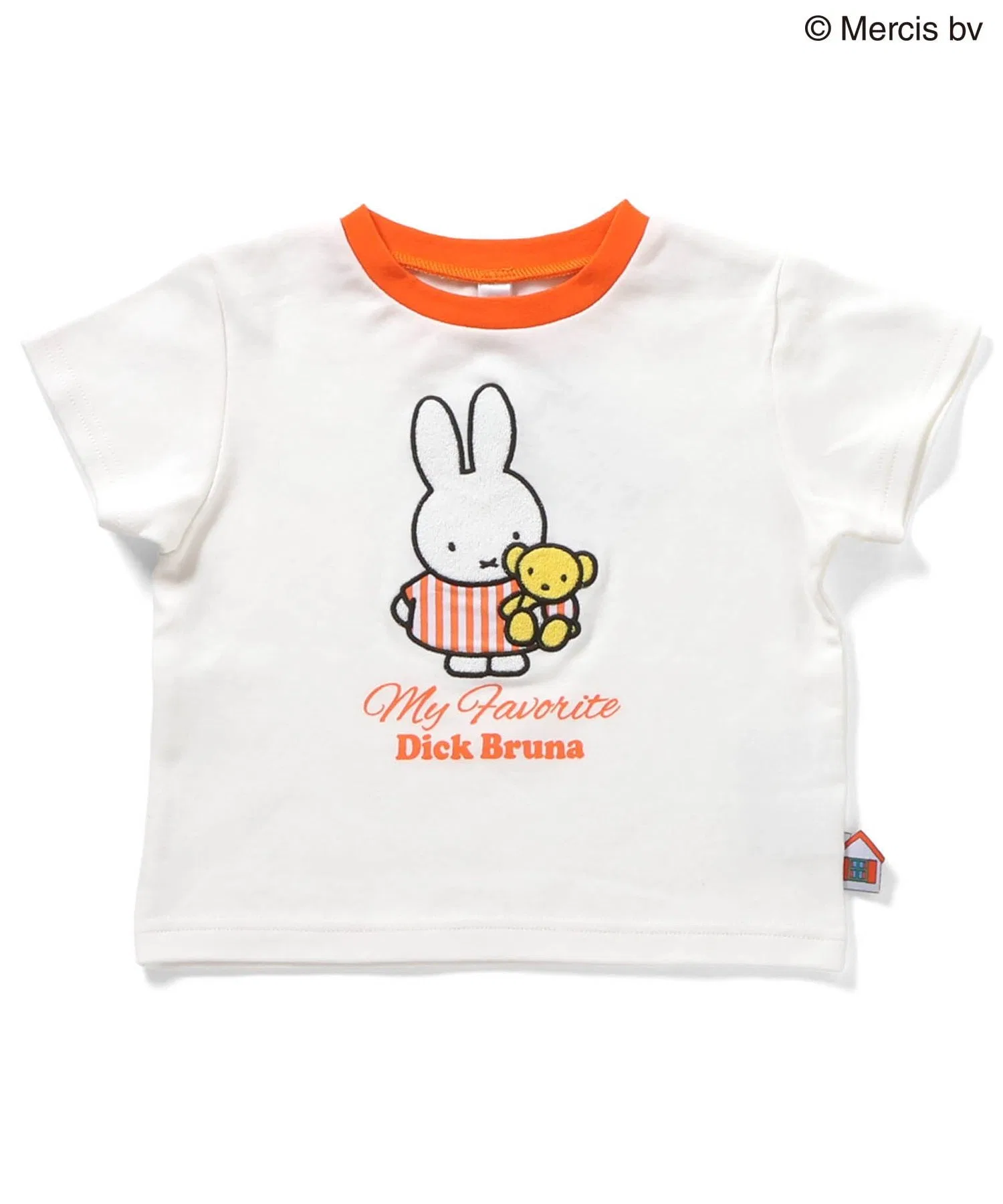 Детская футболка Miffy с цветочным принтом Miffy белая — фото 3