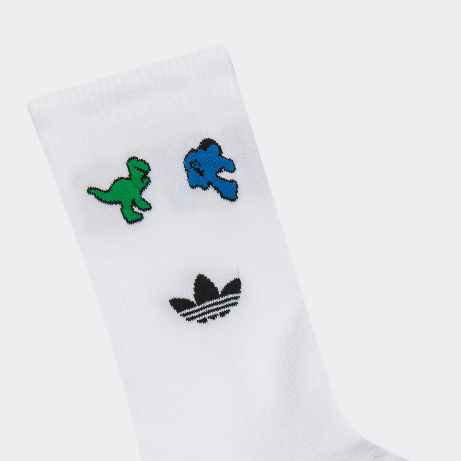 Унисекс носки Crew 2 шт синий/белый Adidas Originals — фото 2