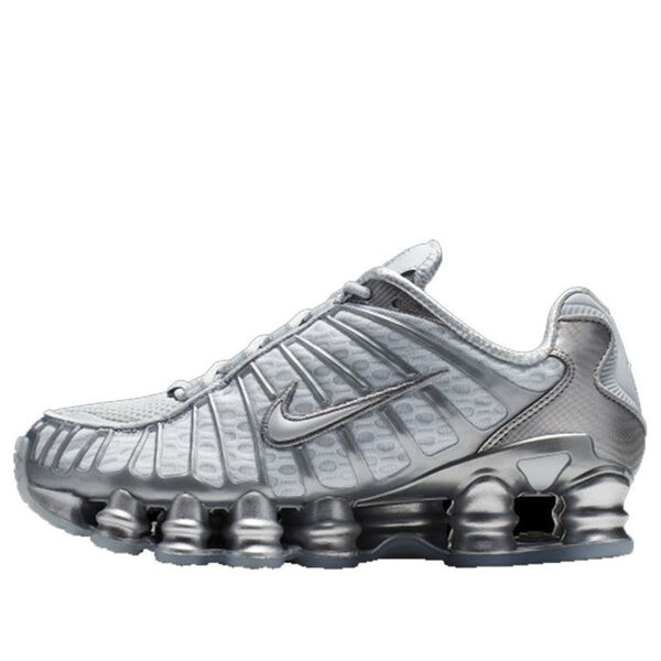 Кроссовки Shox Tl Nike, серебряный