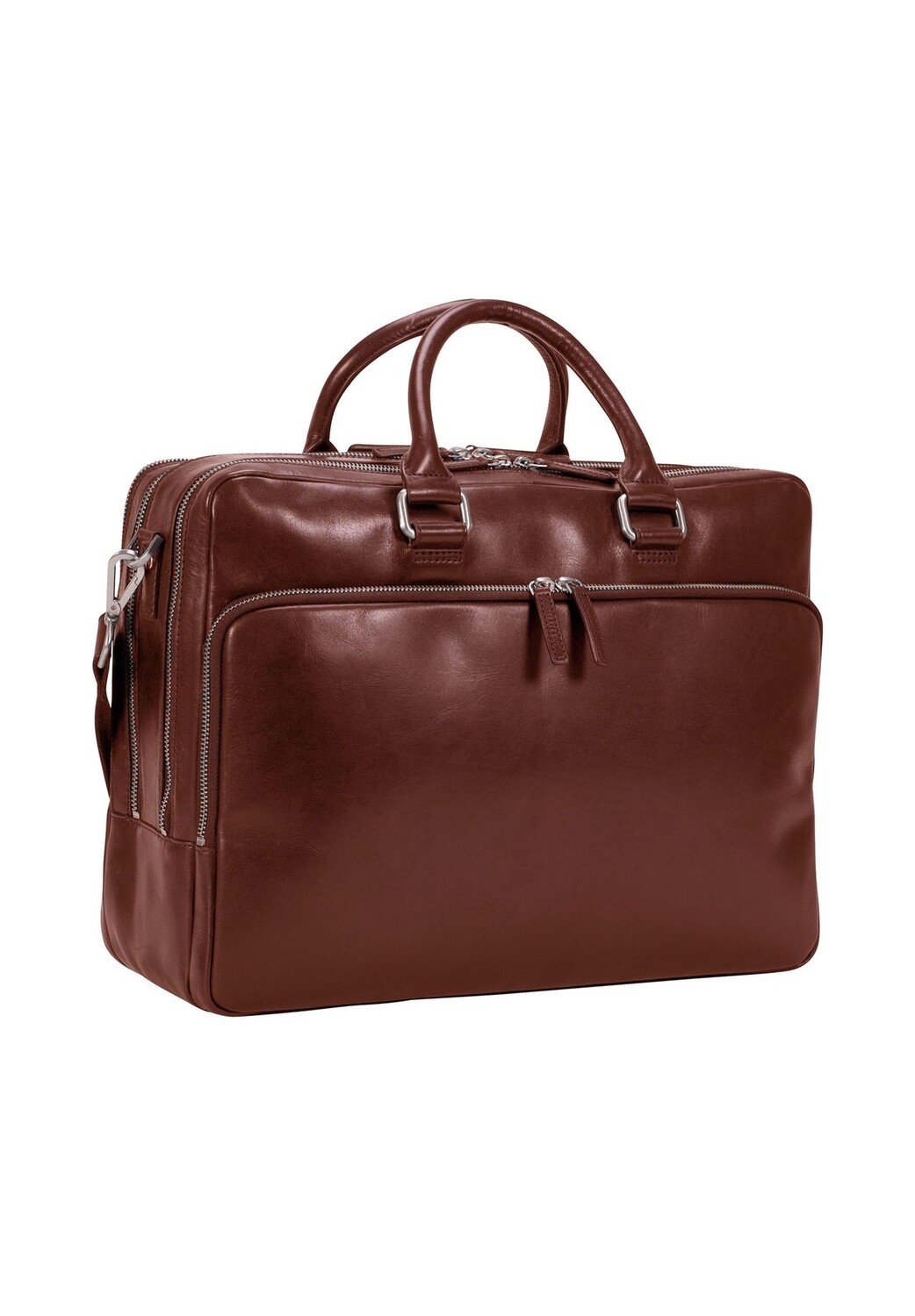 

Портфель Cambridge кожаный 40 см LEONHARD HEYDEN, цвет Cognac