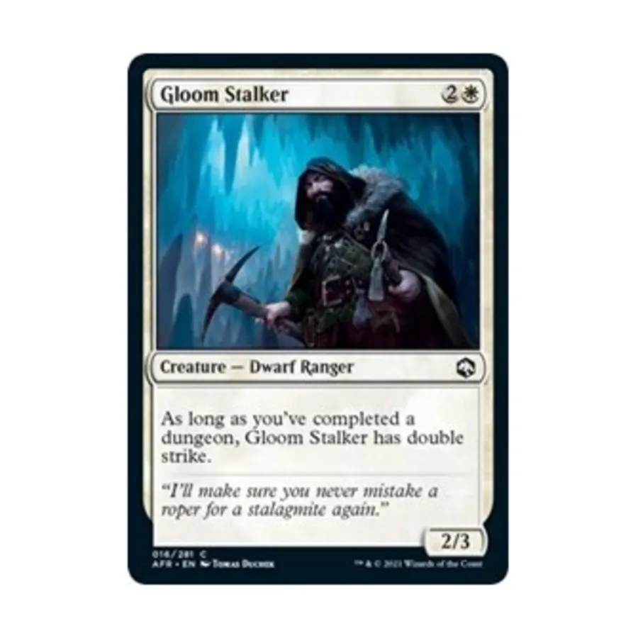 

CCG Мрачный Сталкер (клавиша C), MTG - Adventures in the Forgotten Realms