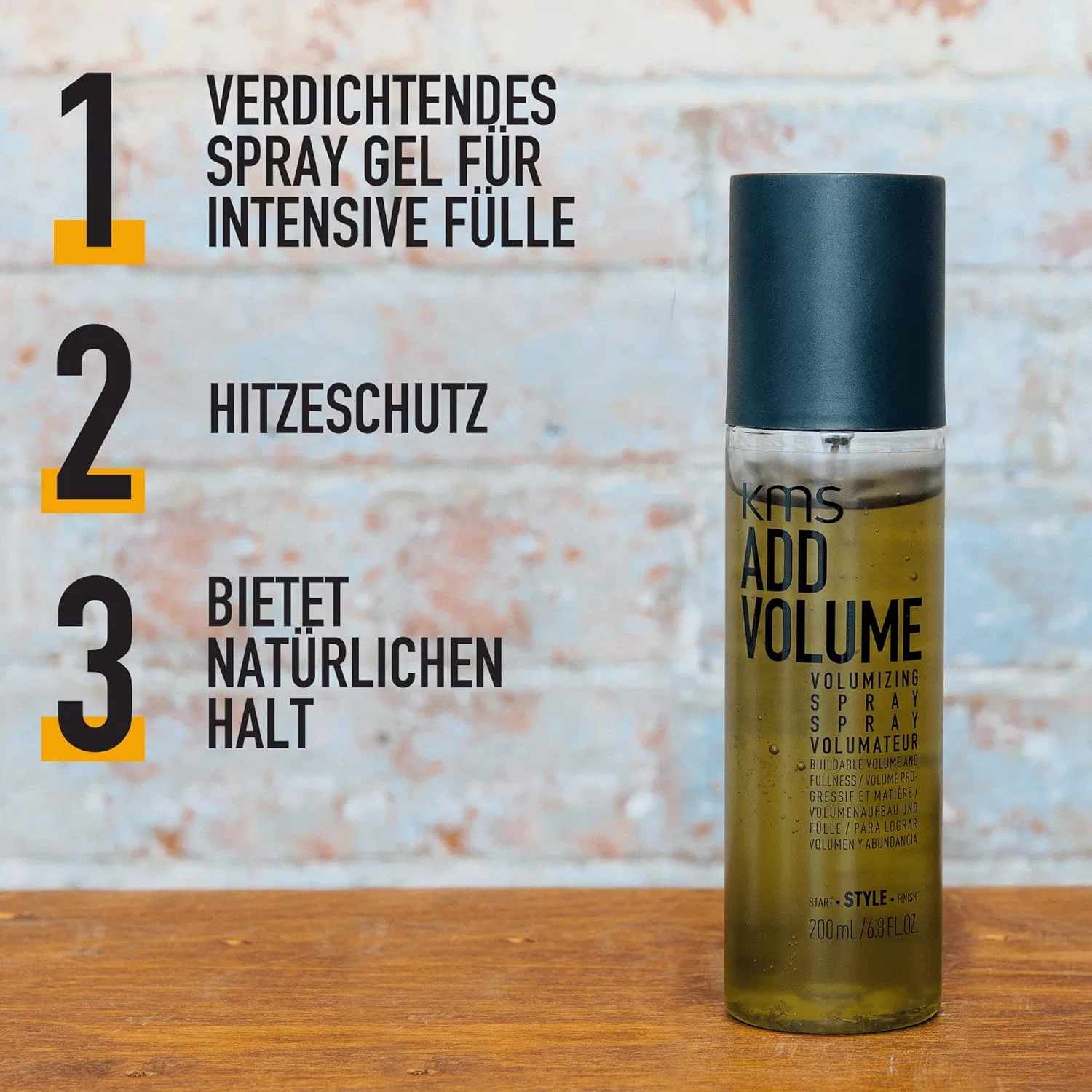 Спрей для объема «Addvolume Volumizing» от KMS Kms — фото 3