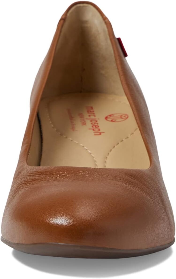Туфли на танкетке Prospect Wedge Marc Joseph New York, цвет Cognac Napa Soft — фото 2