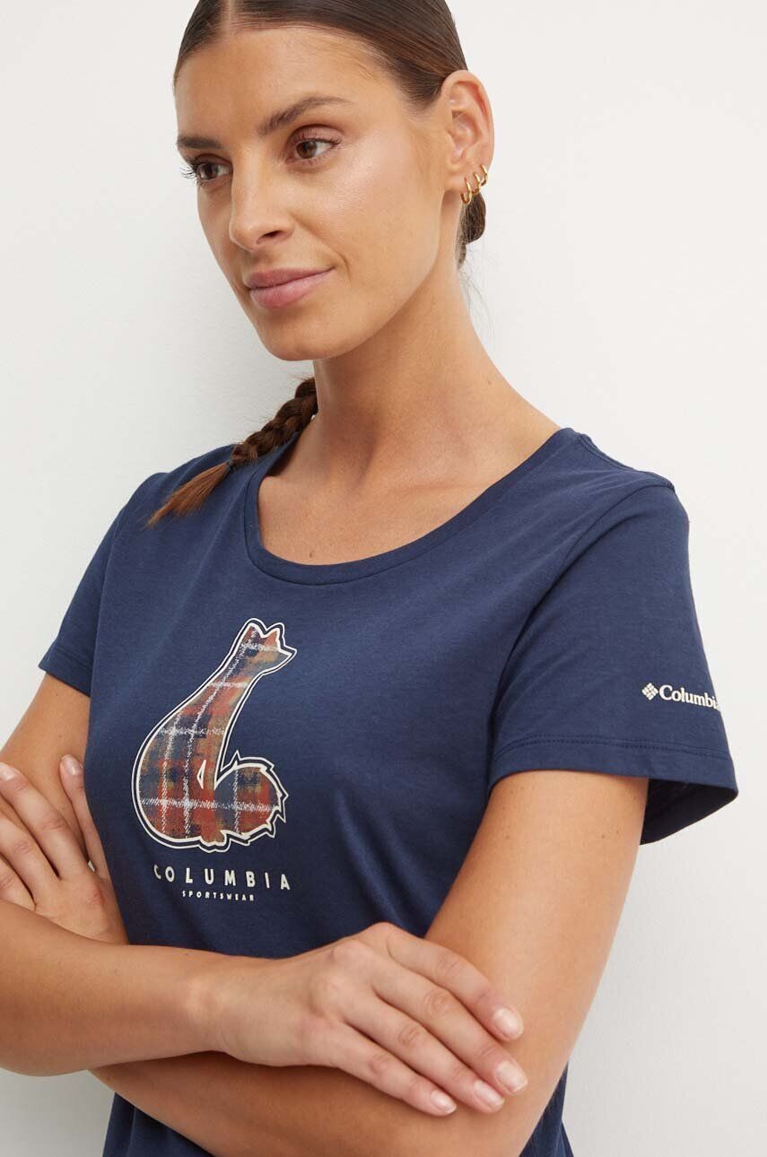 

Футболка Columbia, темно-синий