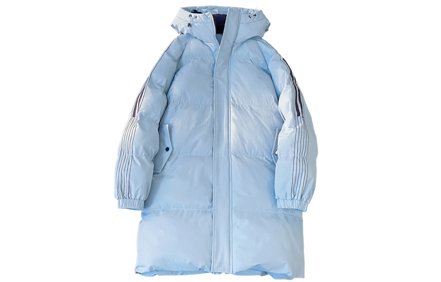 

WARRIOR Пуховик унисекс Huichao Open Ended Smile Collection, Glacier Blue[Thickened Mid-Length]