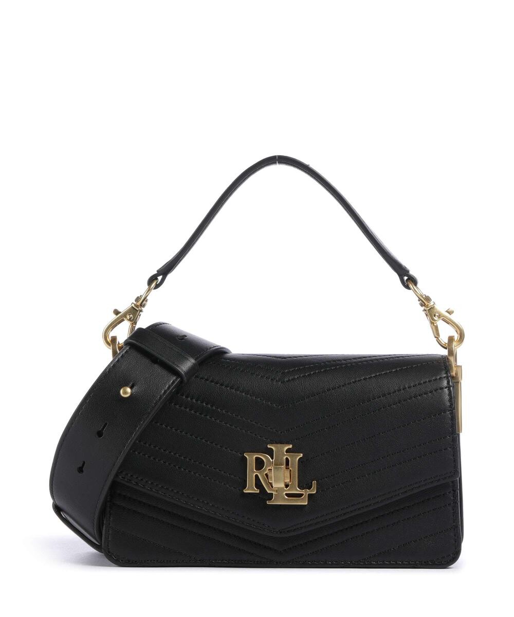 

Сумка через плечо tayler 19 из овчины Lauren Ralph Lauren, черный