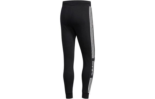 Спортивные штаны adidas neo Athleisure Casual Sports Training Running Long Pants Black, черный — фото 2
