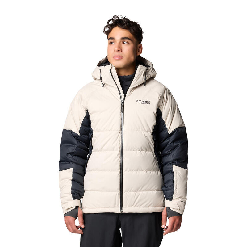 

Лыжная куртка Columbia, цвет beige/schwarz