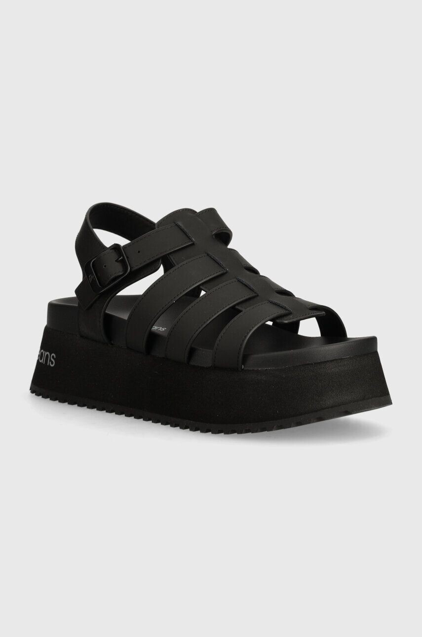 

Сандалии Calvin Klein Jeans PLATFORM BUCKLE RUBBER MG MTL, черный