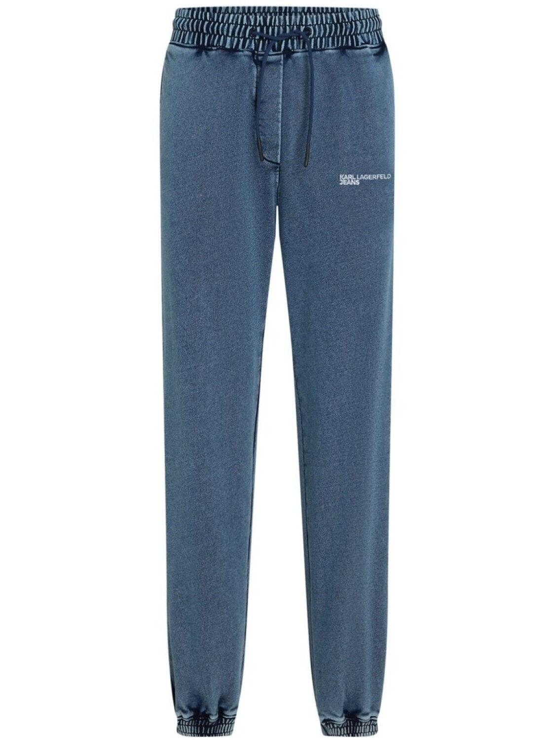 

Karl Lagerfeld Jeans спортивные брюки с выцветшим эффектом, синий