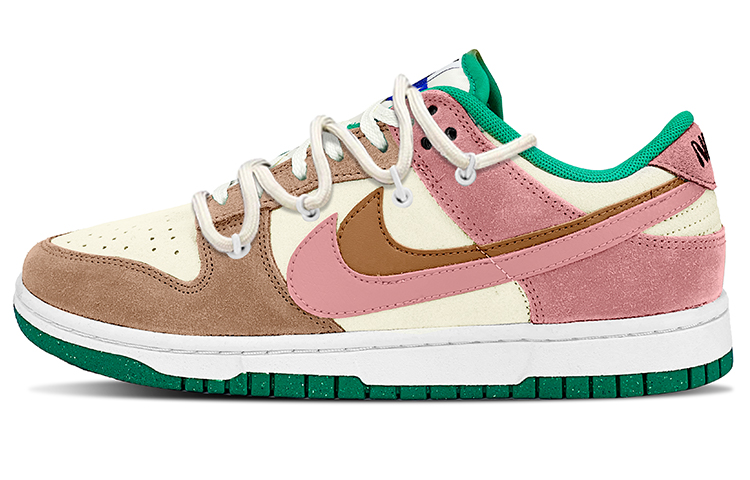 

Кроссовки Nike Dunk Skateboarding Shoes Women's Low-top Beige, цвет Cinnamon