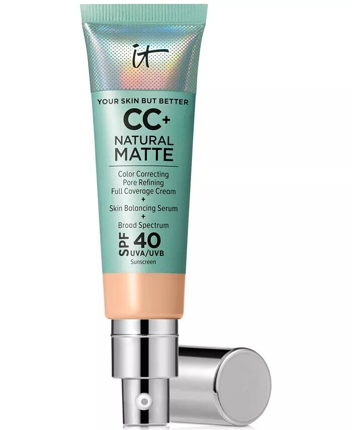 

CC+ Крем-матовая основа SPF 40 It Cosmetics, цвет Light Medium