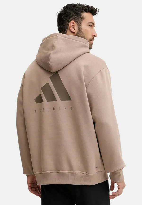 Толстовка с капюшоном Adidas Performance, Beige