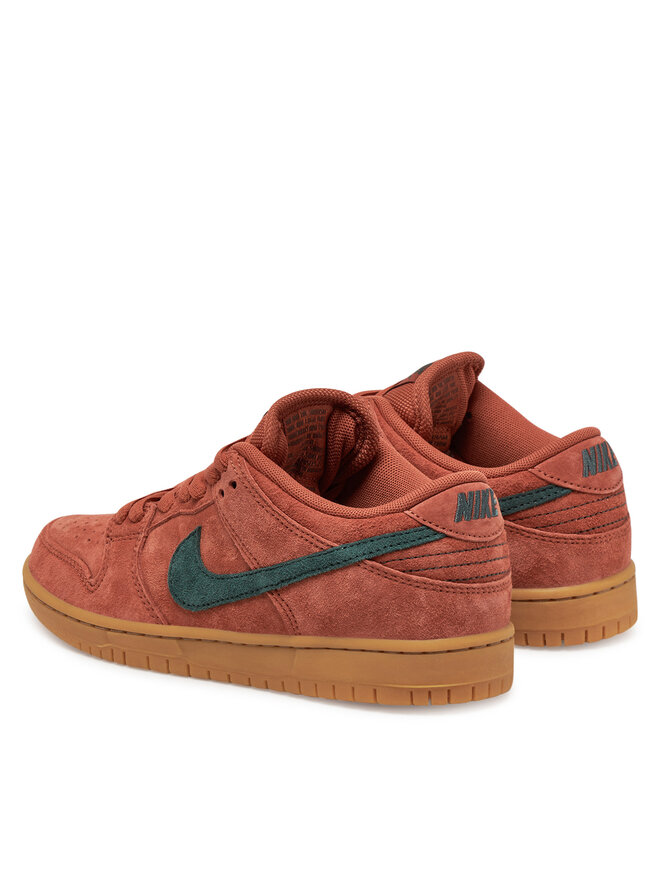 Кроссовки Sb Dunk Low Pro HF3704 800 Nike, оранжевый — фото 3