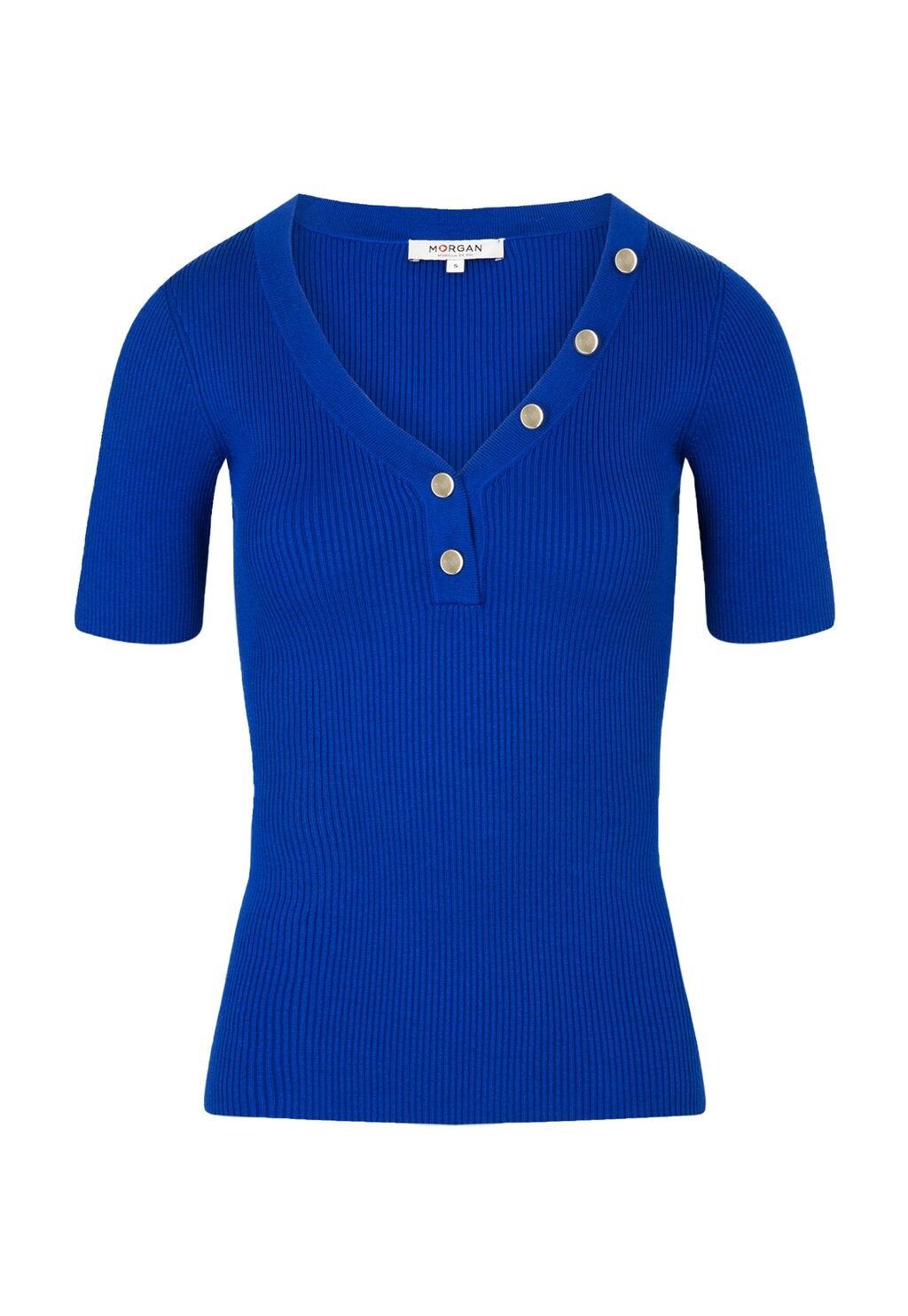 

Базовая футболка SHORT SLEEVES Morgan, синий металлик