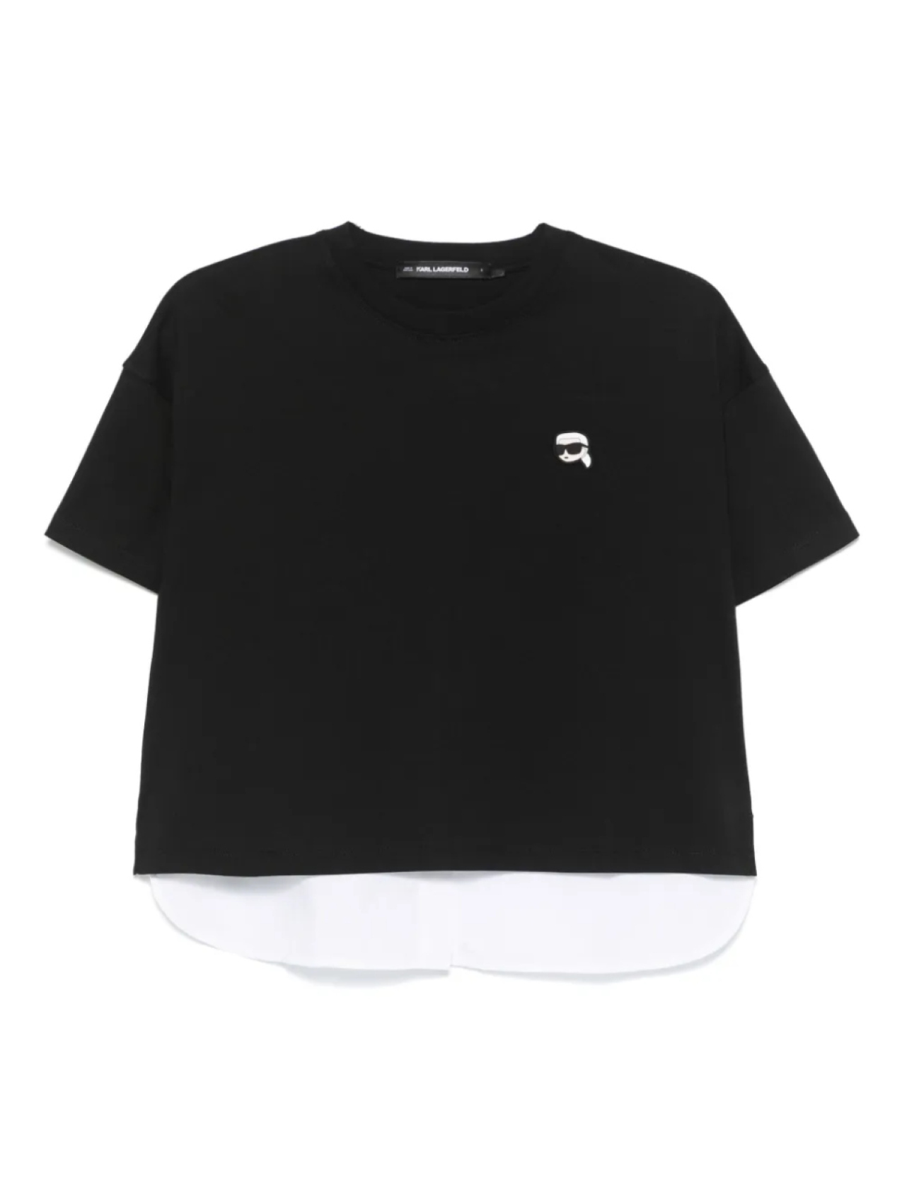 

Футболка с логотипом Ikon Karl Lagerfeld, черный