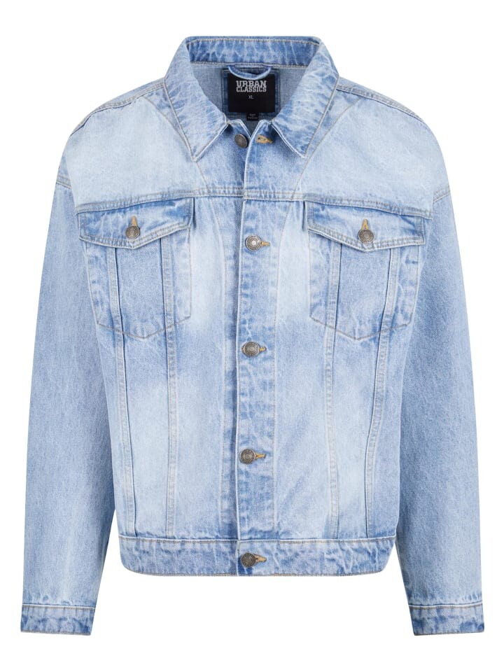 

Джинсовая куртка Urban Classics, цвет new light blue washed