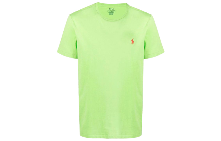 

Polo Ralph Lauren Мужская повседневная футболка с коротким рукавом Green, Зеленый, Polo Ralph Lauren Мужская повседневная футболка с коротким рукавом Green
