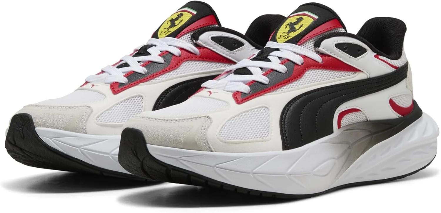 Взрослые кроссовки PUMA Scuderia Ferrari Hypnotic, белый/черный