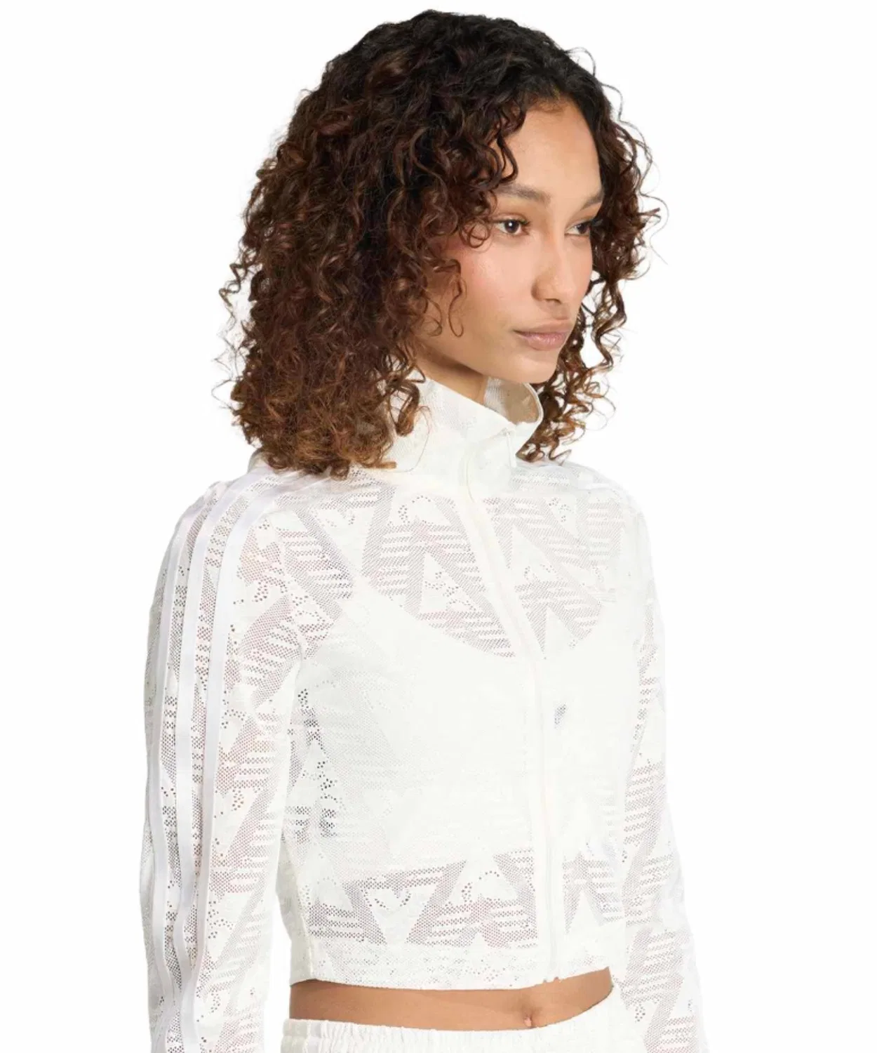 Толстовка adidas Firebird Classic Lace Track Top, белый