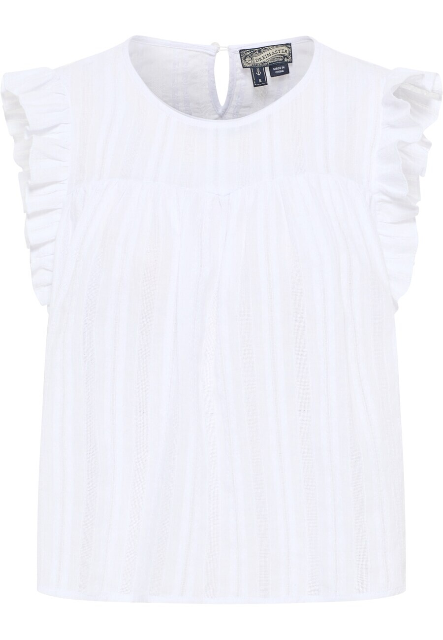 

Блуза DreiMaster Vintage Blouse, цвет White/Off white