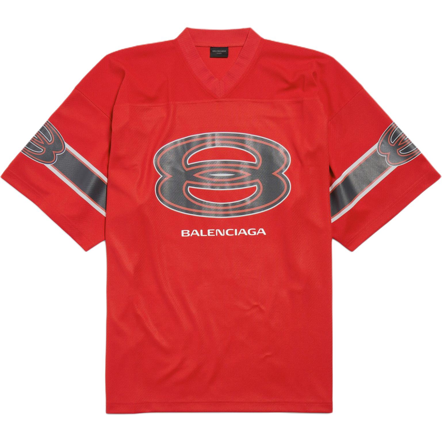 

Топ для американского футбола Balenciaga, красный