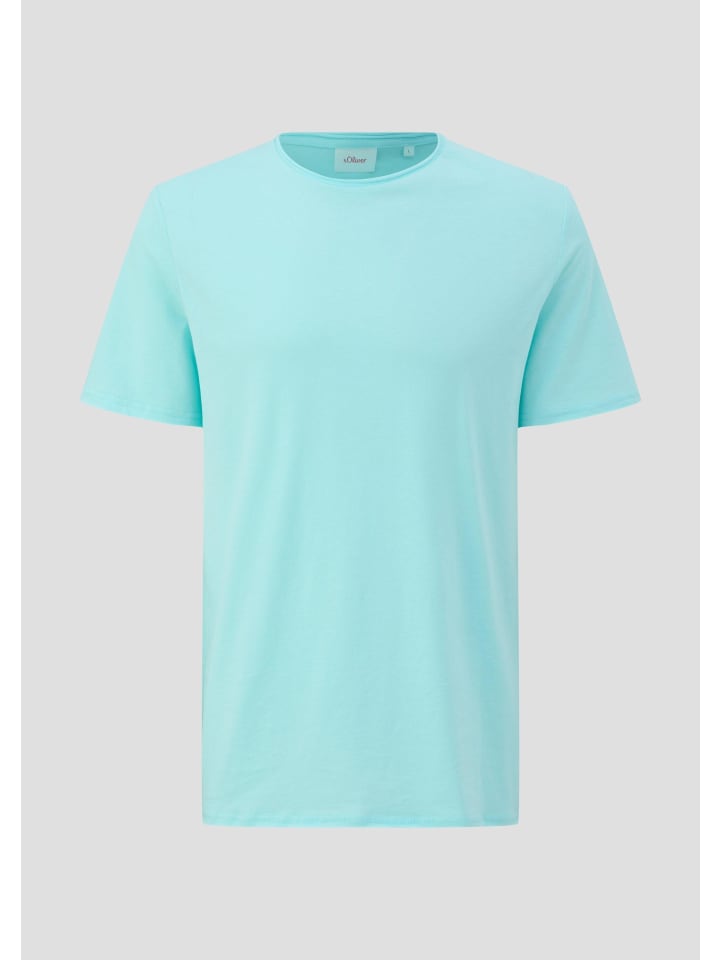 

s.Oliver Футболка цвета 6040_океанской зелени, Зеленый, s.Oliver Футболка цвета 6040_океанской зелени