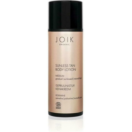 Лосьон для тела Sunless Tan Medium Vegan Women 100 мл Коричневый Joik — фото 2