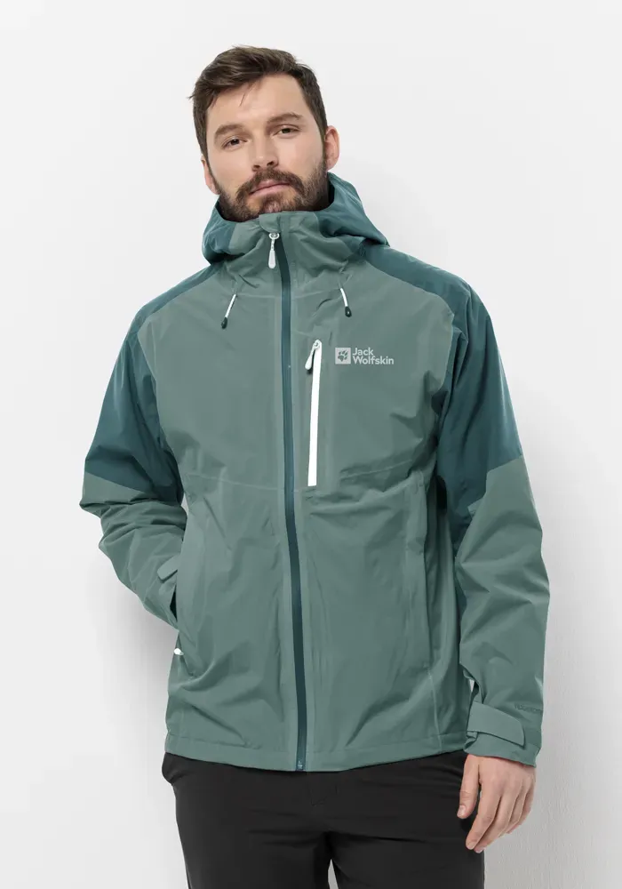 

Функциональная куртка Jack Wolfskin "EAGLE PEAK 2L JKT M", с капюшоном, зеленый