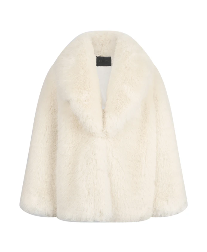 

Пальто из искусственного меха Liu Jo, бежевый