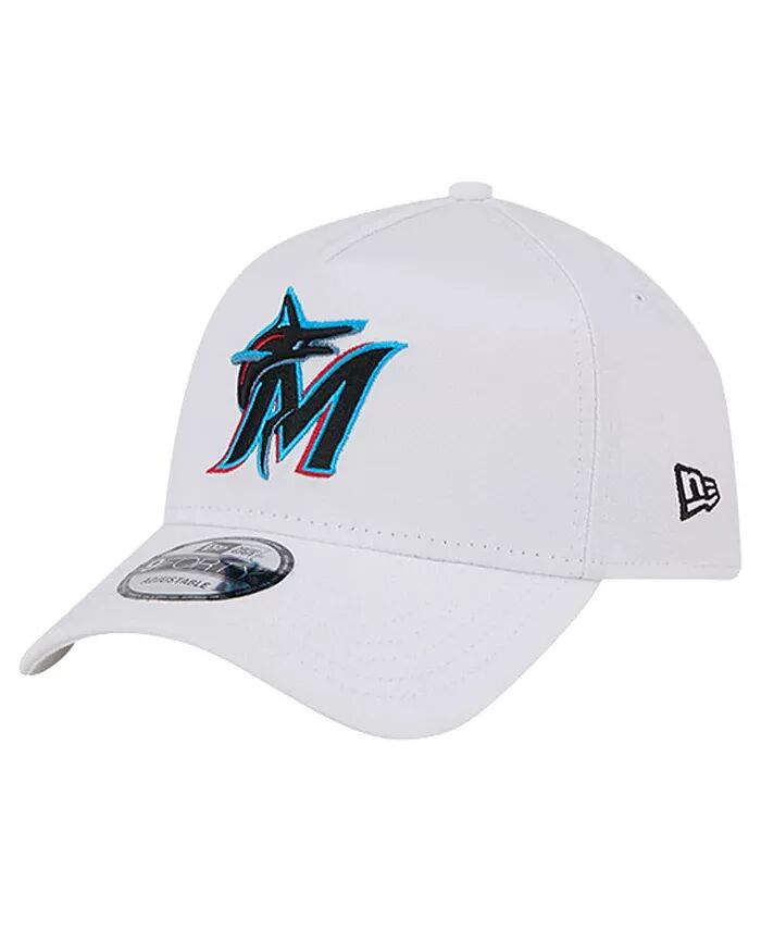 

Мужская белая регулируемая кепка Miami Marlins TC A-Frame 9FORTY New Era, белый