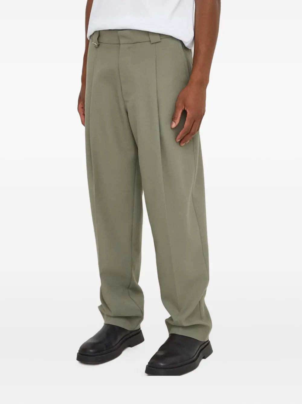 

Брюки с плиссированным дизайном Won Hundred, зеленый