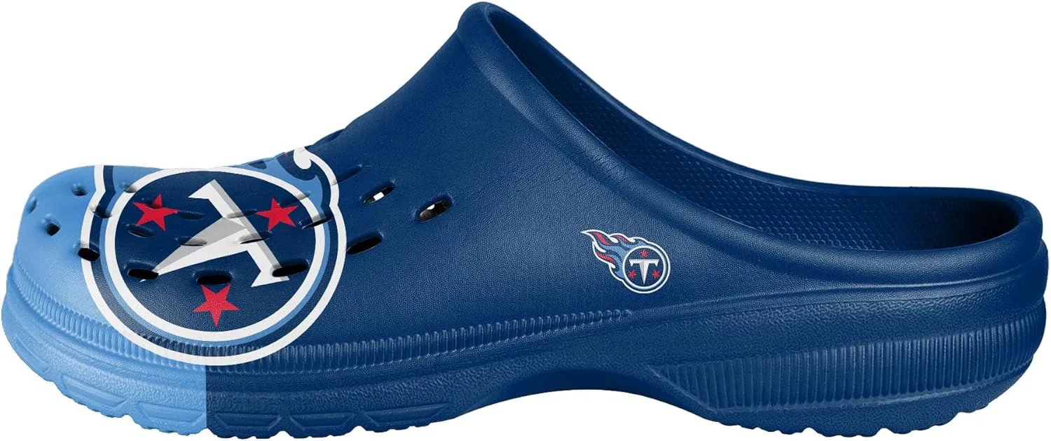 

Мужские сабо FOCO NFL с крупным логотипом команды, удобные водонепроницаемые слипоны