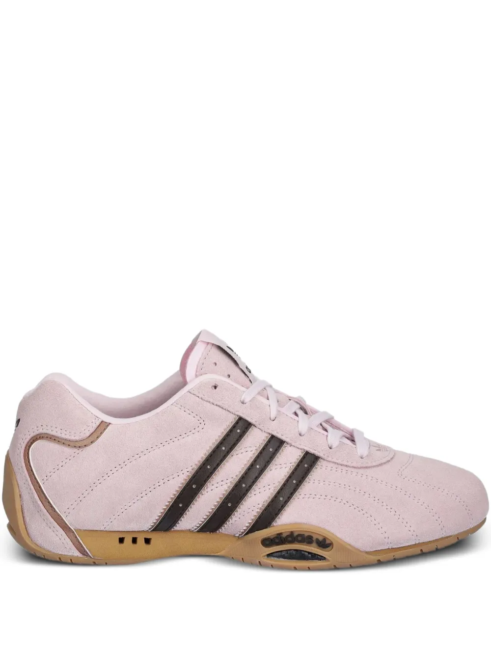 Кроссовки Adiracer с полосками Adidas, розовый