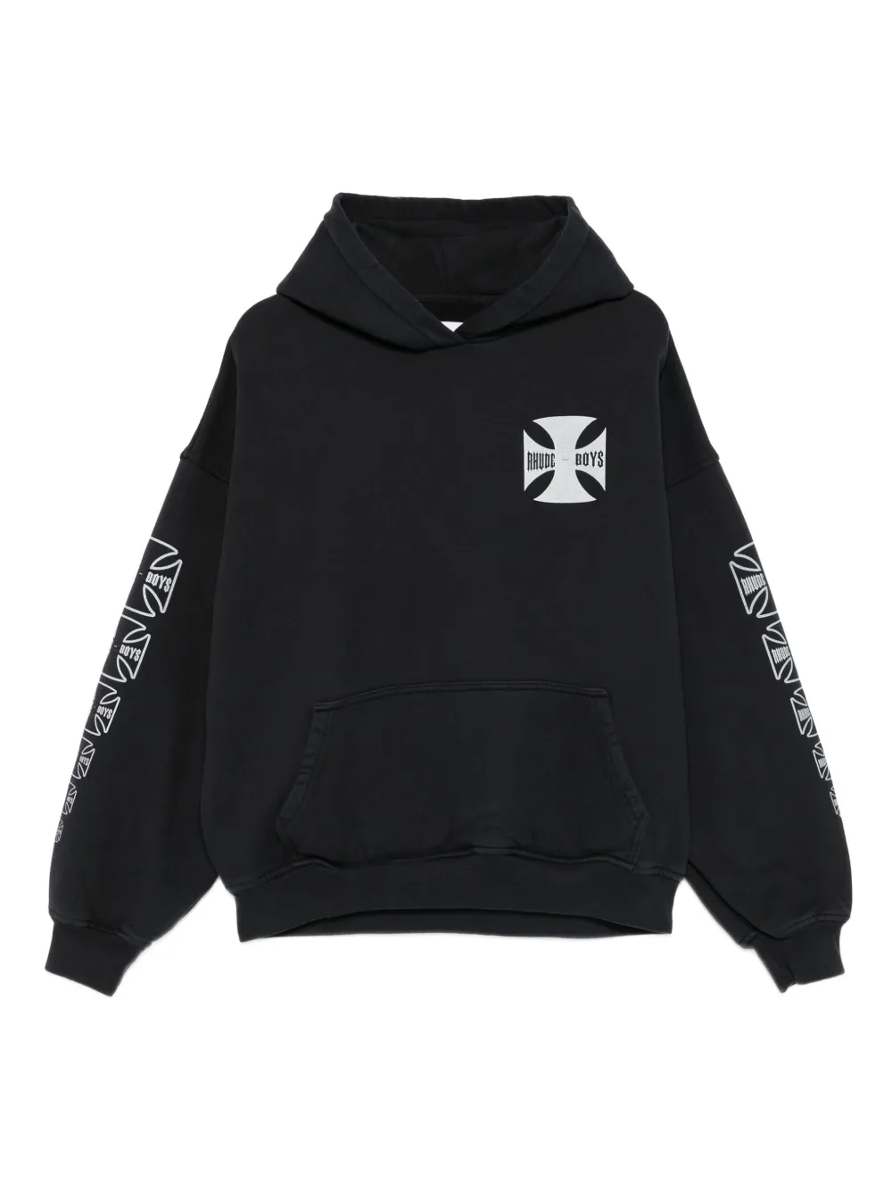 

Худи с логотипом RHUDE, черный