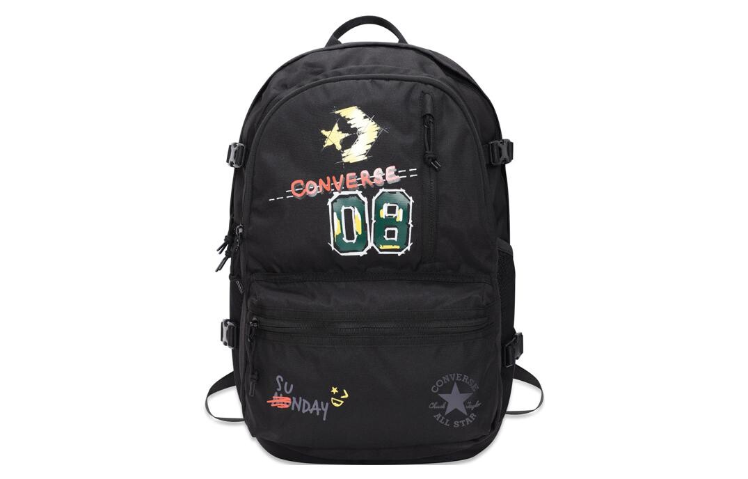 

Рюкзак Converse унисекс с прямыми краями, Черный