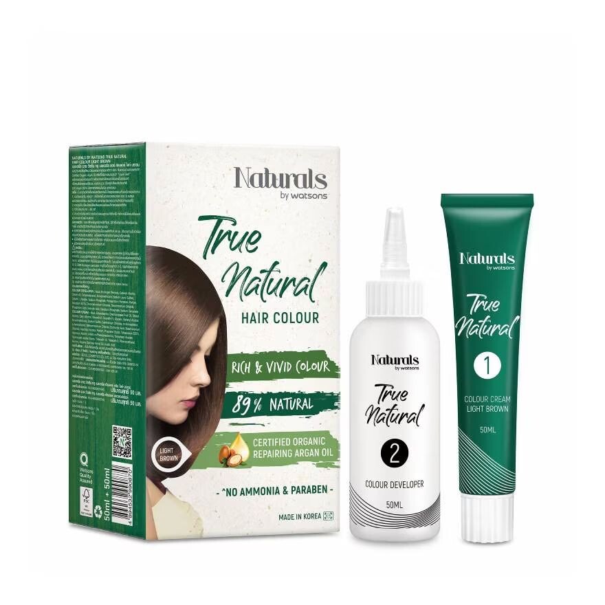 

Naturals by Watsons Настоящий натуральный цвет волос Светло-коричневый, Light Brown