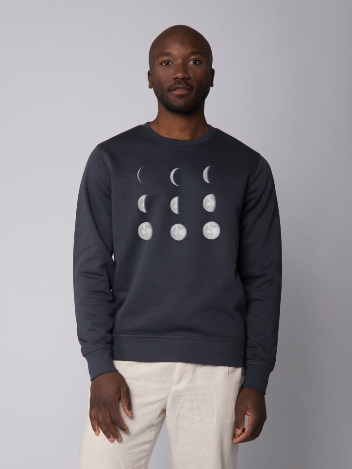 

Толстовка wat Apparel Moonphases, цвет india ink grey