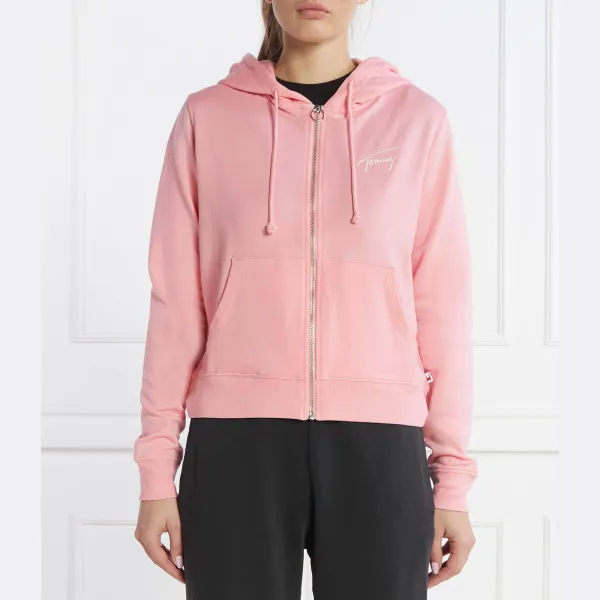 

Фирменный свитшот обычного кроя Tommy Hilfiger, розовый