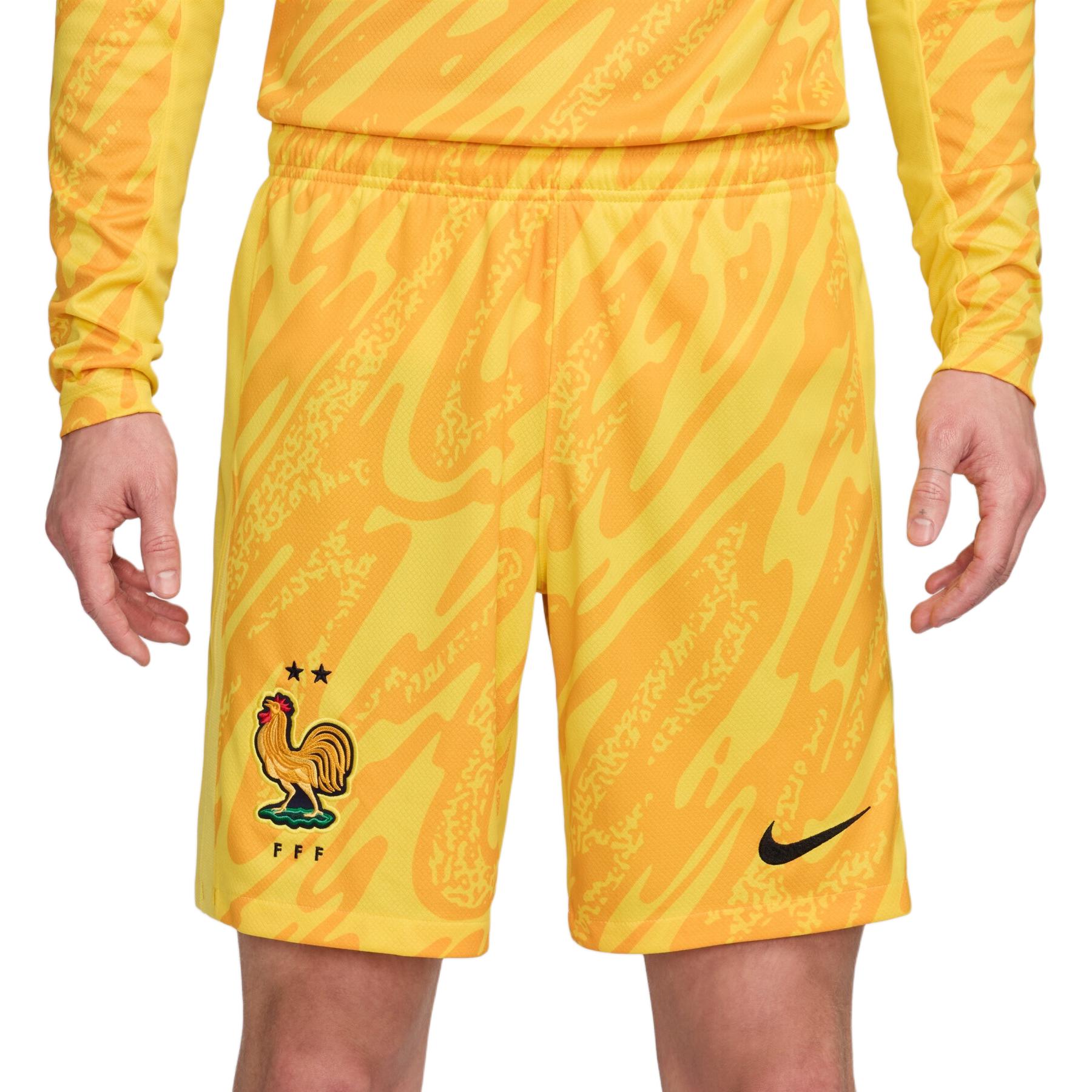 

Футболка Dri Fit Soccer Bottom Men's Nike, желтый/золотой/черный