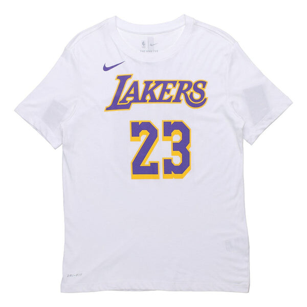 

Футболка dri-fit nba lebron james tee men white Nike, белый