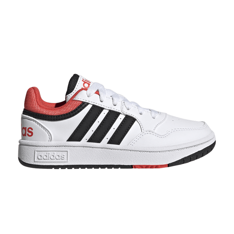 

Кроссовки Hoops K 'White Black Bright Red', белый